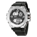 Relógio Masculino Esportivo Militar LED – Multifunção, Alarme e Tela Iluminada