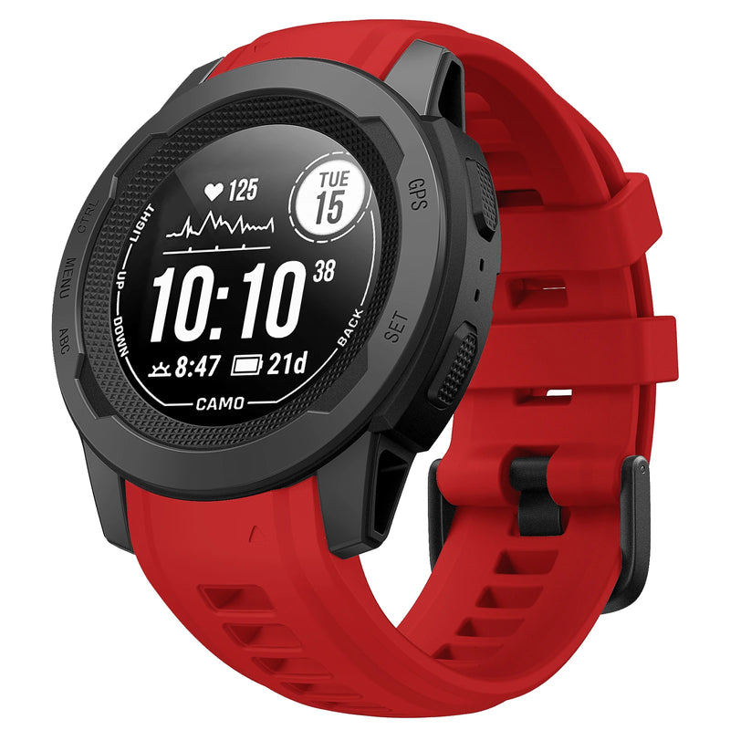 Garmin Soft Silicone Strap Fashion 20mm 22mm Watch Band Bracelet For Instinct 2S Replaceable Rubber Wristband Instinct 2 Belt